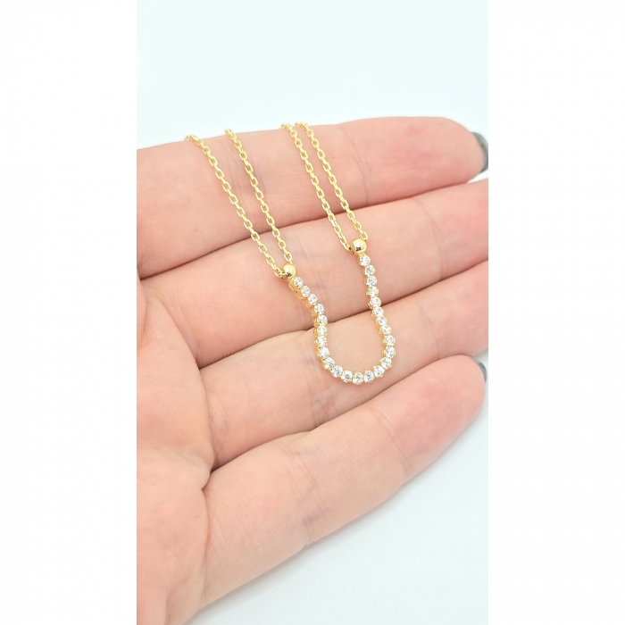 Bratara Tennis din Aur 14kt , pietre zirconia, 2.59 gr [4]