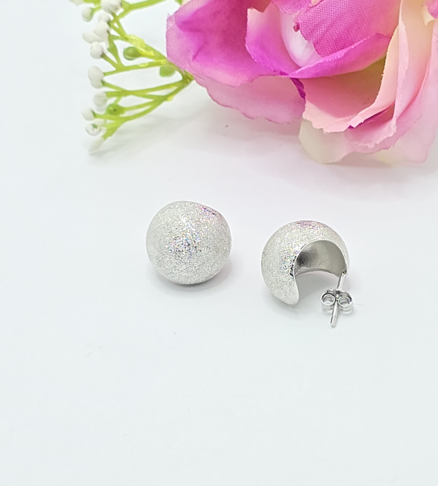 Cercei din Argint 925 fara pietre– 6.82 g, 1.6 cm [2]