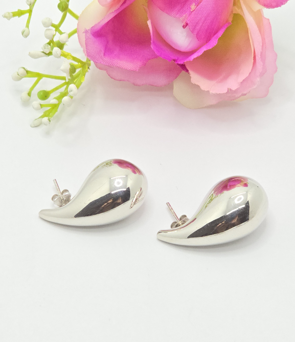 Cercei Lacrima din Argint 925 fara pietre – 6.89 g, 4 cm [3]