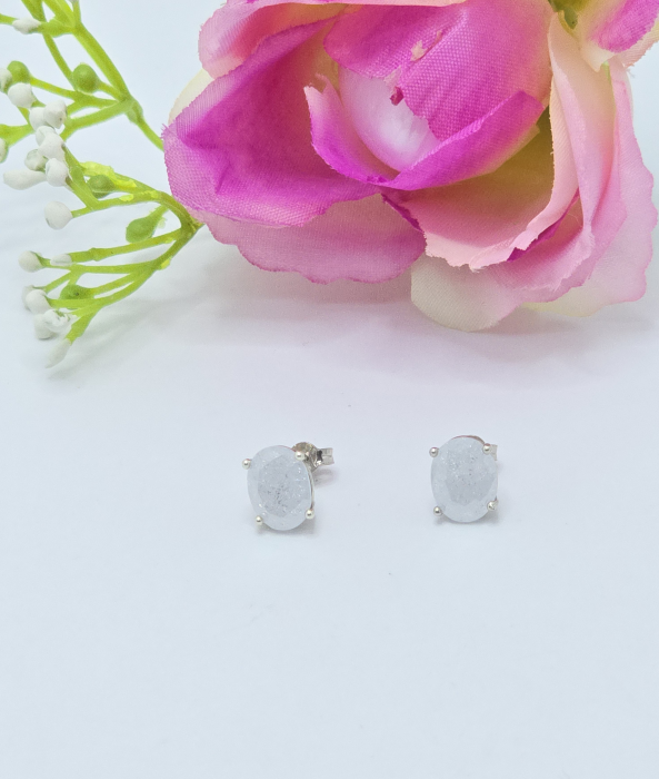 Cercei Eleganti din Argint 925 cu Zirconia – 1.95 g, 0.80 cm [2]