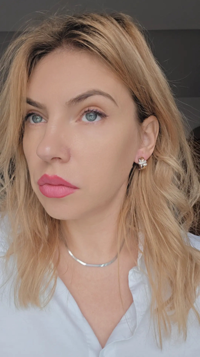 Cercei Eleganti din Argint 925 cu Zirconia – 4.59 g, 2 cm [4]