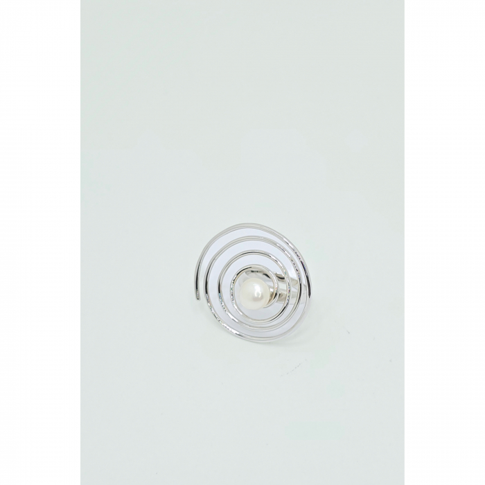 Inel Fantezie cu Perlă din Argint 925 – 6.72 g [4]