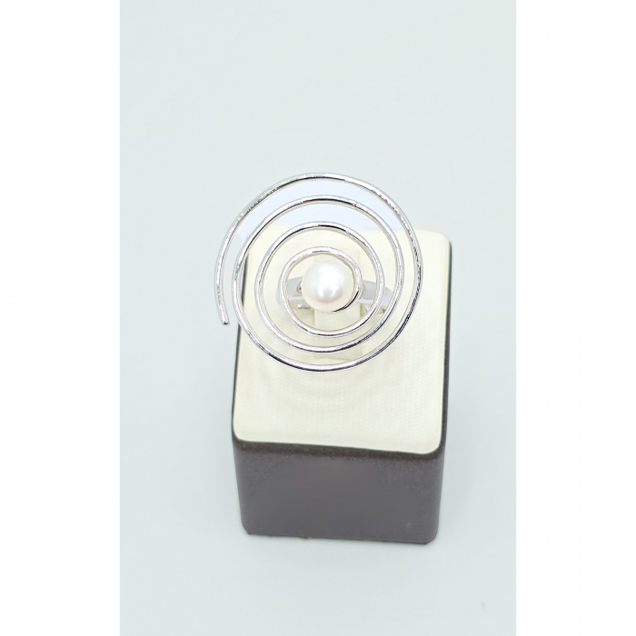 Inel Fantezie cu Perlă din Argint 925 – 6.72 g [1]