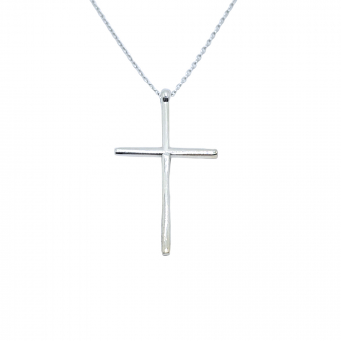 Lanț Cruce din Argint 925 fără Pietre – 3.02 g, 40-45 cm [1]