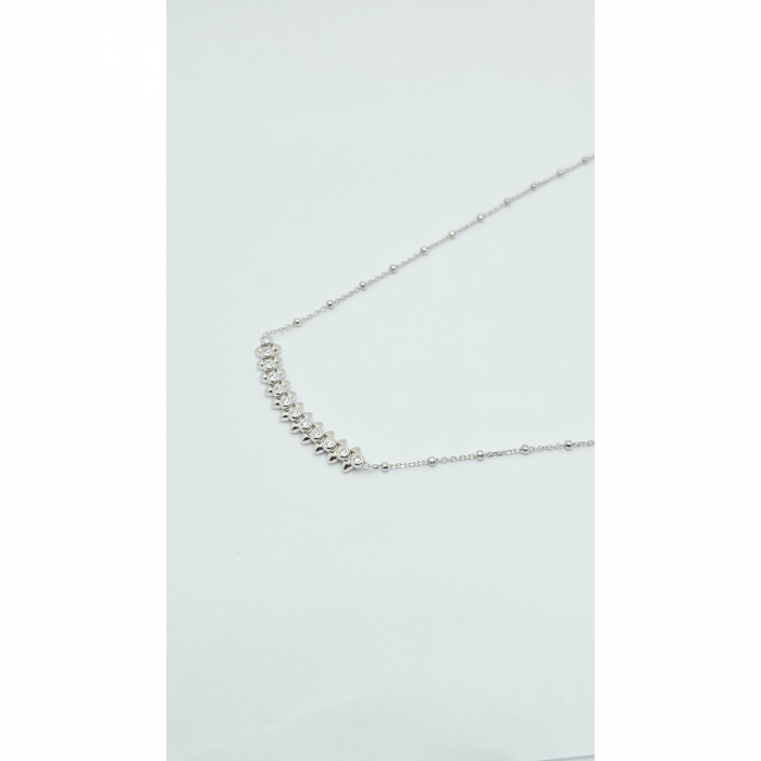 Lanț Elegant din Argint 925 cu Cristale Zirconia – 7.71 g, 40-45 cm [5]