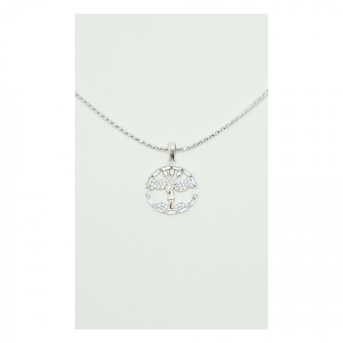 Medalion Fetiță cu Baloane din Argint 925 cu Cristale Zirconia – 1.67 g [4]