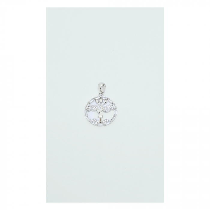 Medalion Fetiță cu Baloane din Argint 925 cu Cristale Zirconia – 1.67 g [3]