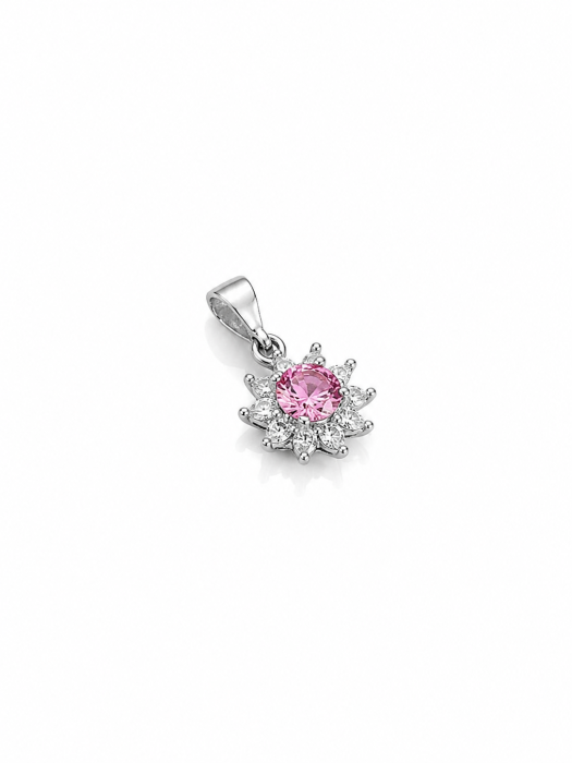 Set din Argint 925 cu Cristale Zirconia Roz – 8.92 g [4]