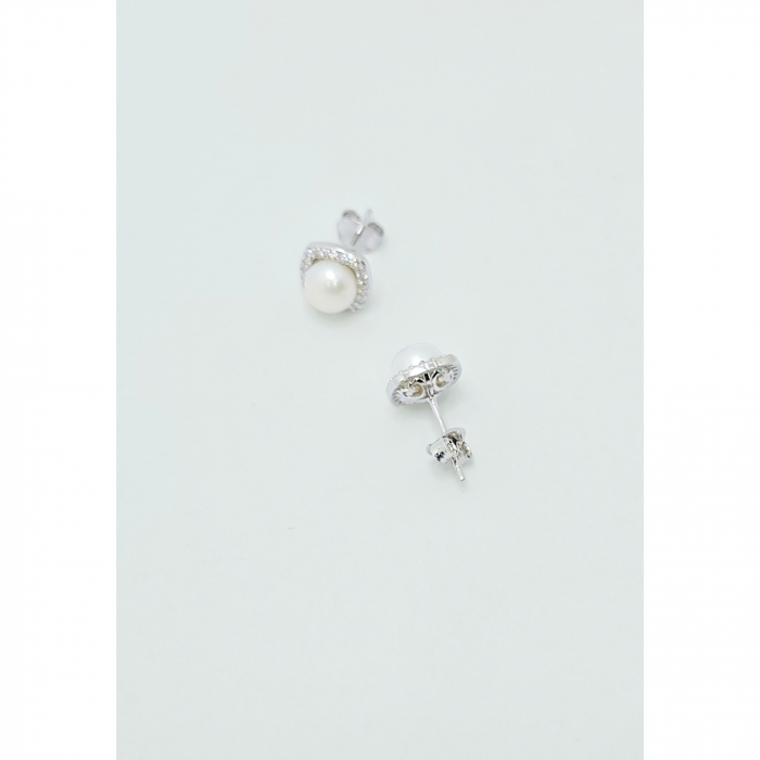 Set Elegant din Argint 925 cu Perle de Cultură și Cristale Zirconia – 3.24 g [4]