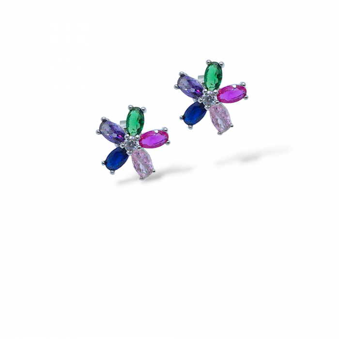 Set din Argint 925 cu Cristale Zirconia Colorate – 4.25 g [2]