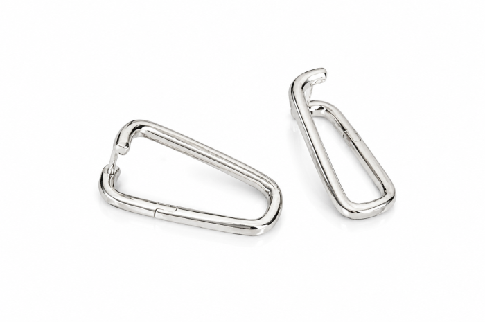 Set Minimalist Geometric din Argint 925 – Medalion, Inel și Cercei [2]