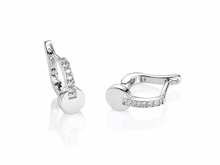 Set Modern din Argint 925 cu Zirconii – Medalion, Inel și Cercei [2]