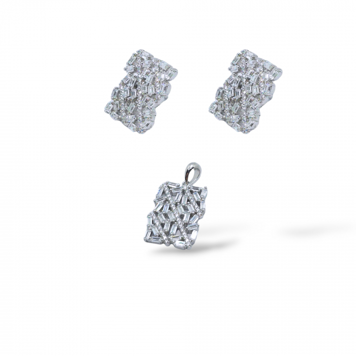 Set Mireasă din Argint 925 cu Cristale Zirconia – 10.03 g [1]