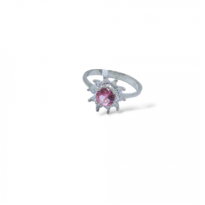 Set din Argint 925 cu Cristale Zirconia Roz – 8.92 g [5]