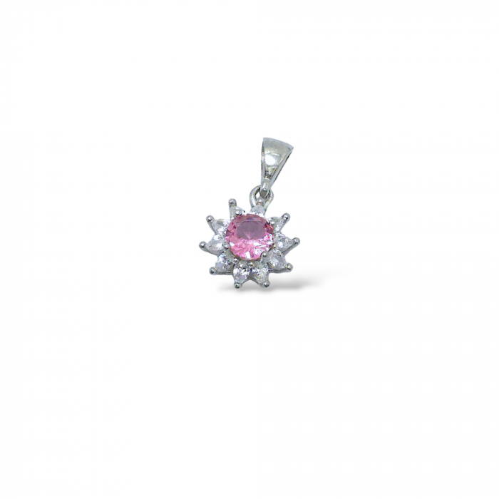 Set din Argint 925 cu Cristale Zirconia Roz – 8.92 g [4]