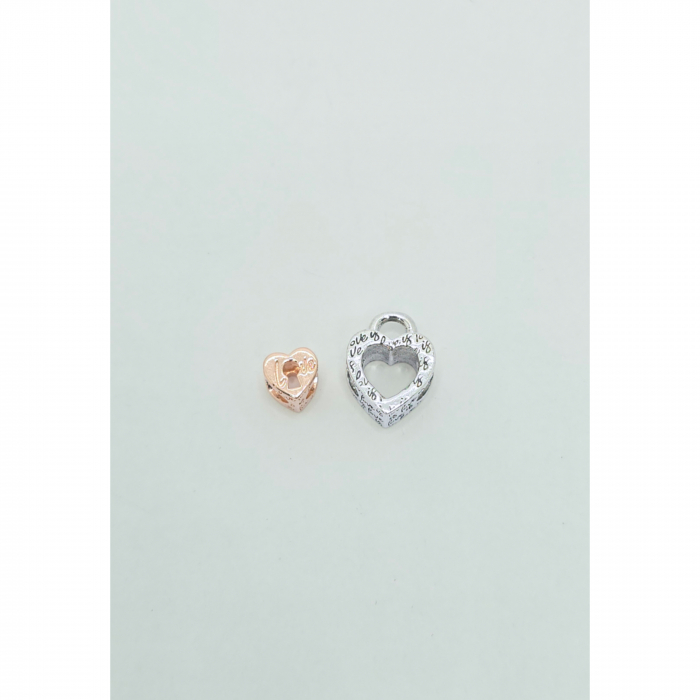 Talisman Inimioară din Argint 925 cu Cristale Zirconia – 3.96 g [3]