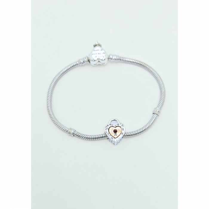 Talisman Inimioară din Argint 925 cu Cristale Zirconia – 3.96 g [4]
