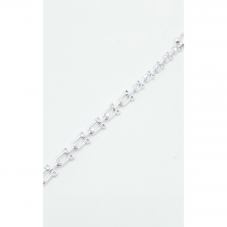 Brățară din Argint 925 cu Zale și Pietre Zirconia – 18 cm, 12,63 g [4]