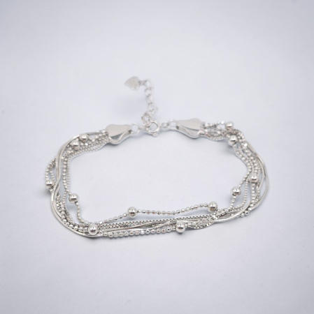 Brățară din argint 925 multi-strand – design modern cu lanțuri fine [1]