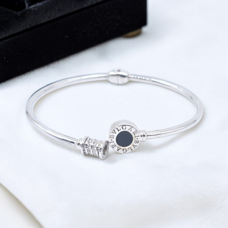 Bratari din argint - Brățară fixă din argint 925 cu zirconii