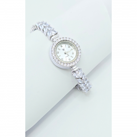 Ceas din Argint 925 cu Pietre Zirconia – 35,35 g [0]