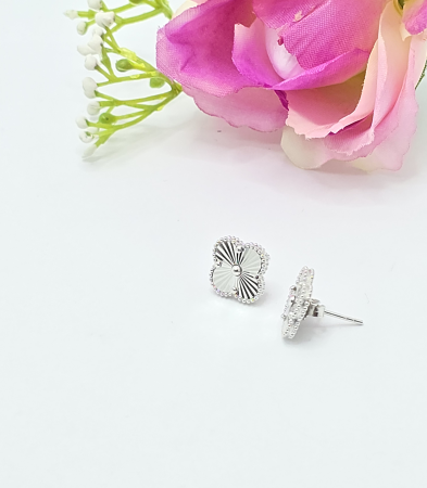 Cercei din Argint 925 fara pietre– 3.37 g, 1cm [1]