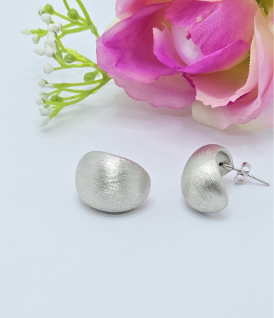 Cercei din argint - Cercei  din Argint 925 fara pietre– 4.28 g, 2.5 cm