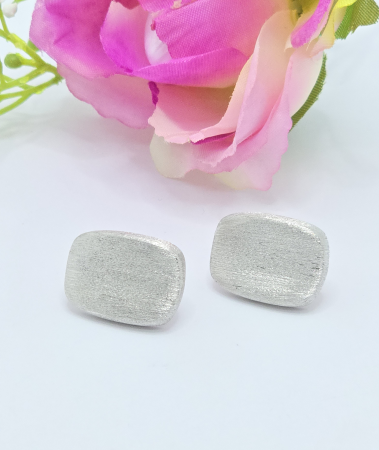 Cercei din argint - Cercei din Argint 925 fara pietre – 7.46 g, 2 cm