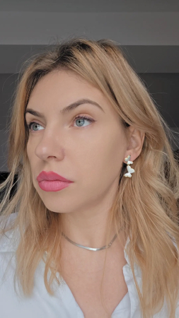 Cercei din Argint 925 fara pietre – 8.52g, 3.5 cm [2]