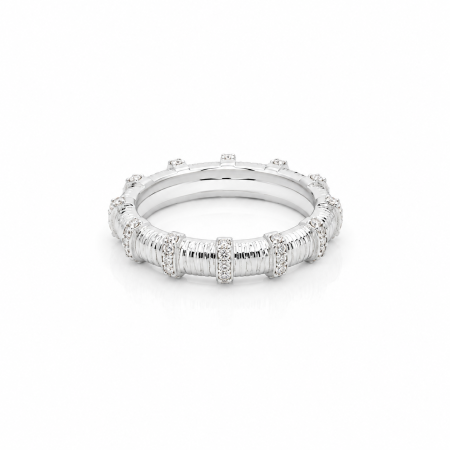 Inele din argint - Inel Elegant din Argint 925 cu Zirconii Strălucitoare