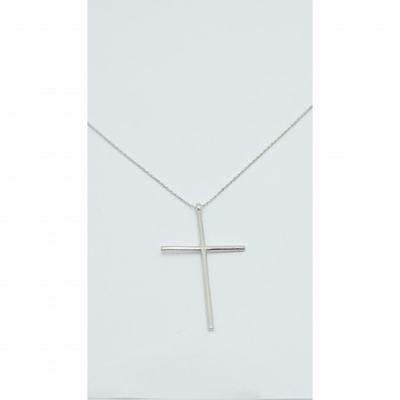 Lanț Cruce din Argint 925 fără Pietre – 3.02 g, 40-45 cm [3]