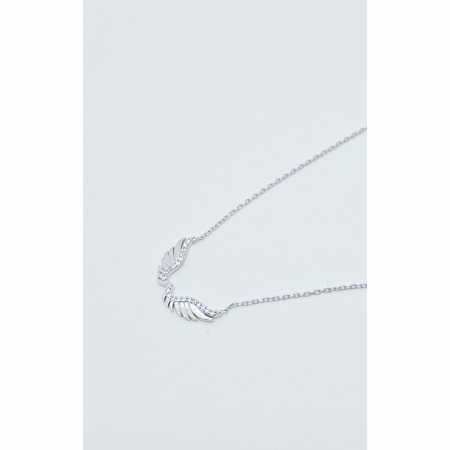 Lanț din Argint 925 cu Aripi și Cristale Zirconia – 2.37 g, 41-47 cm [3]