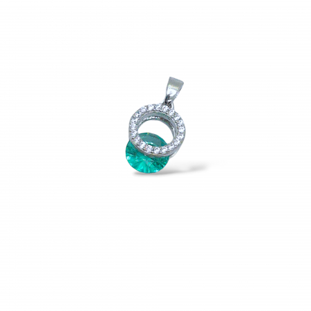 Set din Argint 925 cu Cristale Zirconia Turcoaz – 9.91 g [3]