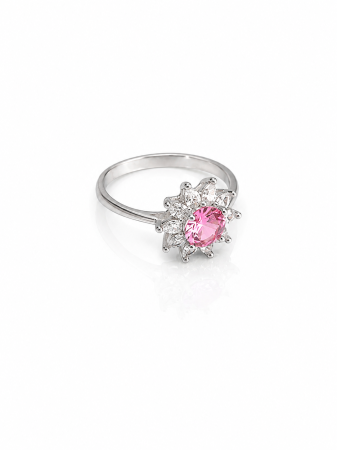 Set din Argint 925 cu Cristale Zirconia Roz – 8.92 g [1]