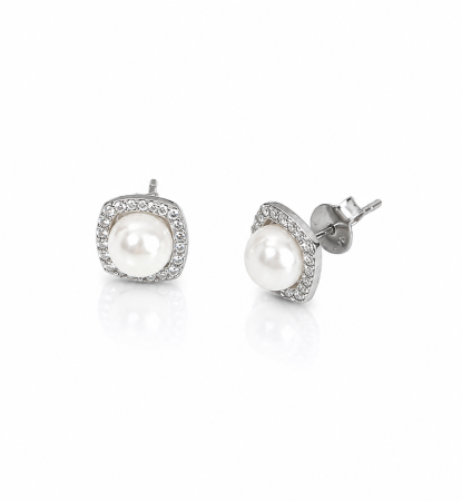 Set Elegant din Argint 925 cu Perle de Cultură și Cristale Zirconia – 3.24 g [1]