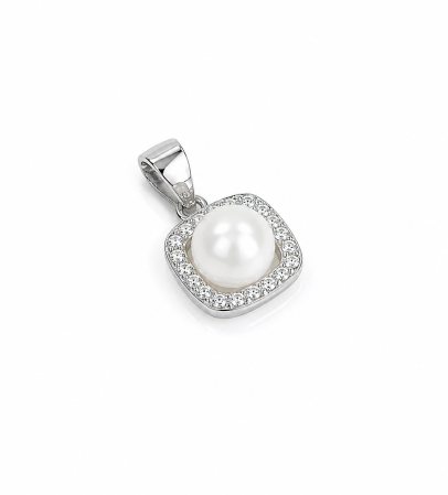 Set Elegant din Argint 925 cu Perle de Cultură și Cristale Zirconia – 3.24 g [2]