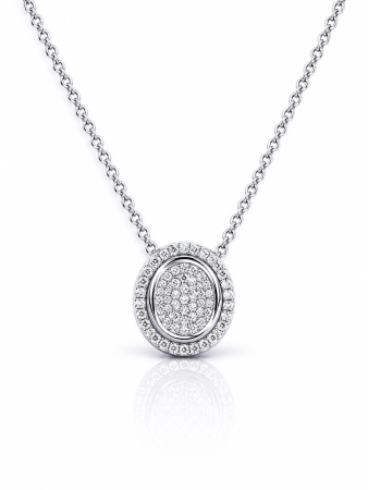 Set Elegant din Argint 925 cu Zirconii Strălucitoare – Colier și Cercei [2]