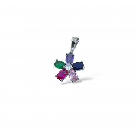 Set din Argint 925 cu Cristale Zirconia Colorate – 4.25 g [2]