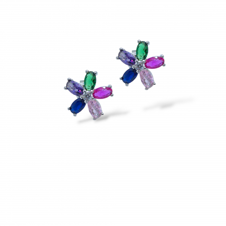 Set din Argint 925 cu Cristale Zirconia Colorate – 4.25 g [1]