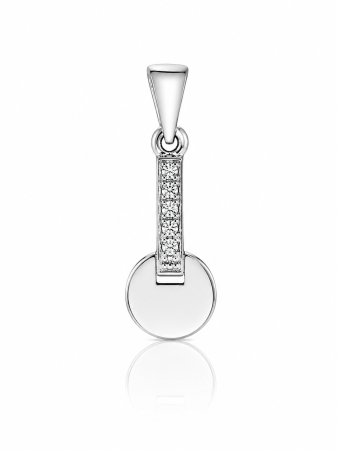 Set Modern din Argint 925 cu Zirconii – Medalion, Inel și Cercei [3]