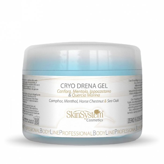 CRYO DRENA GEL cu Camfor, Mentol, castan salbatic, stejar de mare