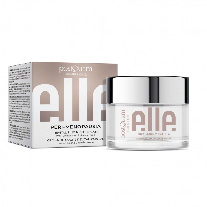 ELLE PERI-MENOPAUSIA Crema de noapte cu plancton, alge, colagen si acid hyaluronic