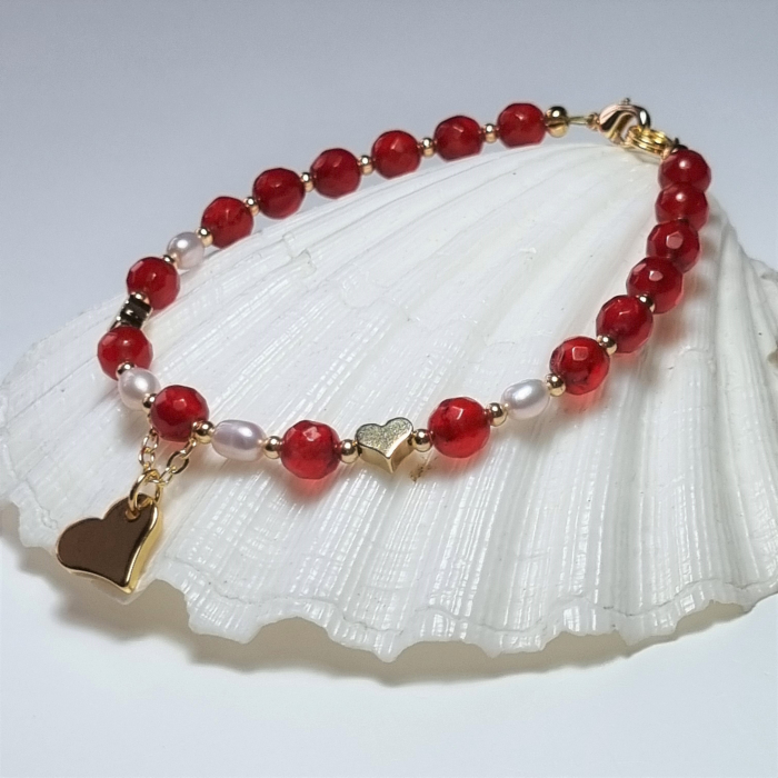 Marysia Agate, Pearls and Hearts [11]