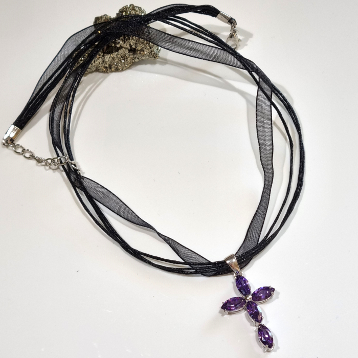 Marysia Amethyst Cross [2]