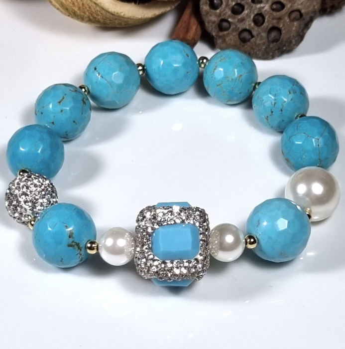 Marysia Blue Chrysanthemum [2]