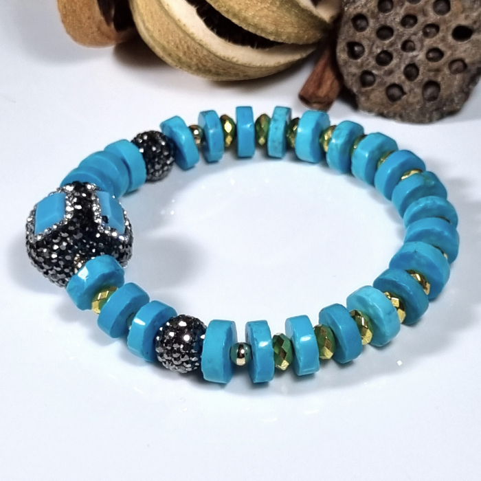 Marysia Blue Daisy [12]