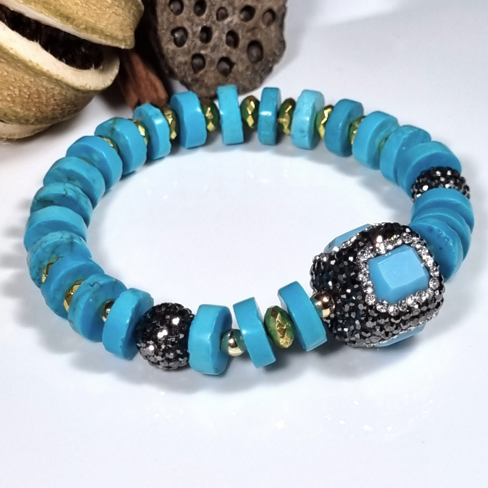 Marysia Blue Daisy [6]