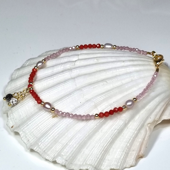 Marysia Coral, Zirconia and Pearls [14]