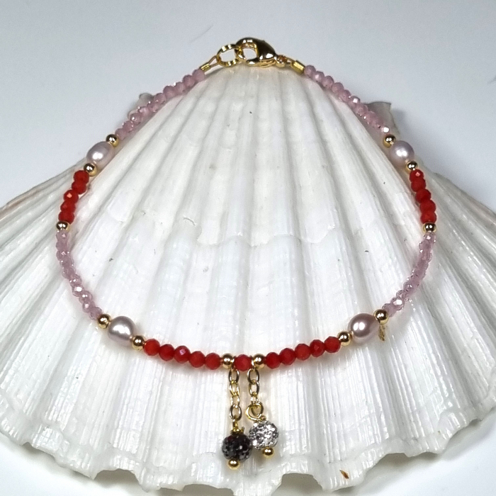 Marysia Coral, Zirconia and Pearls [2]