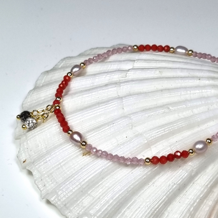 Marysia Coral, Zirconia and Pearls [15]